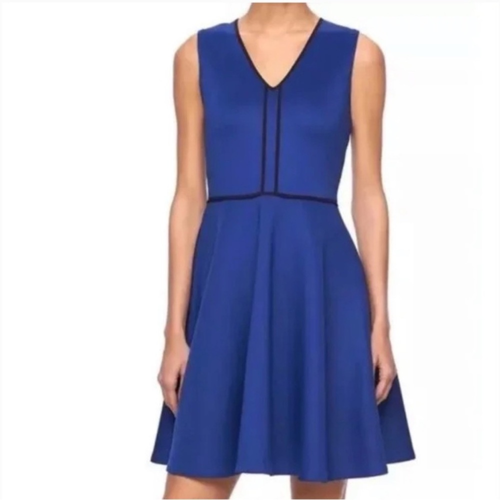 REED Blue Scuba Knit Dress